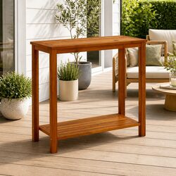 Acacia Wood Console Table - Outdoor Essential