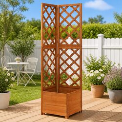 Corner Trellis Planter: Stylish & Functional
