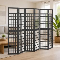 6-Panel Room Divider Trellis