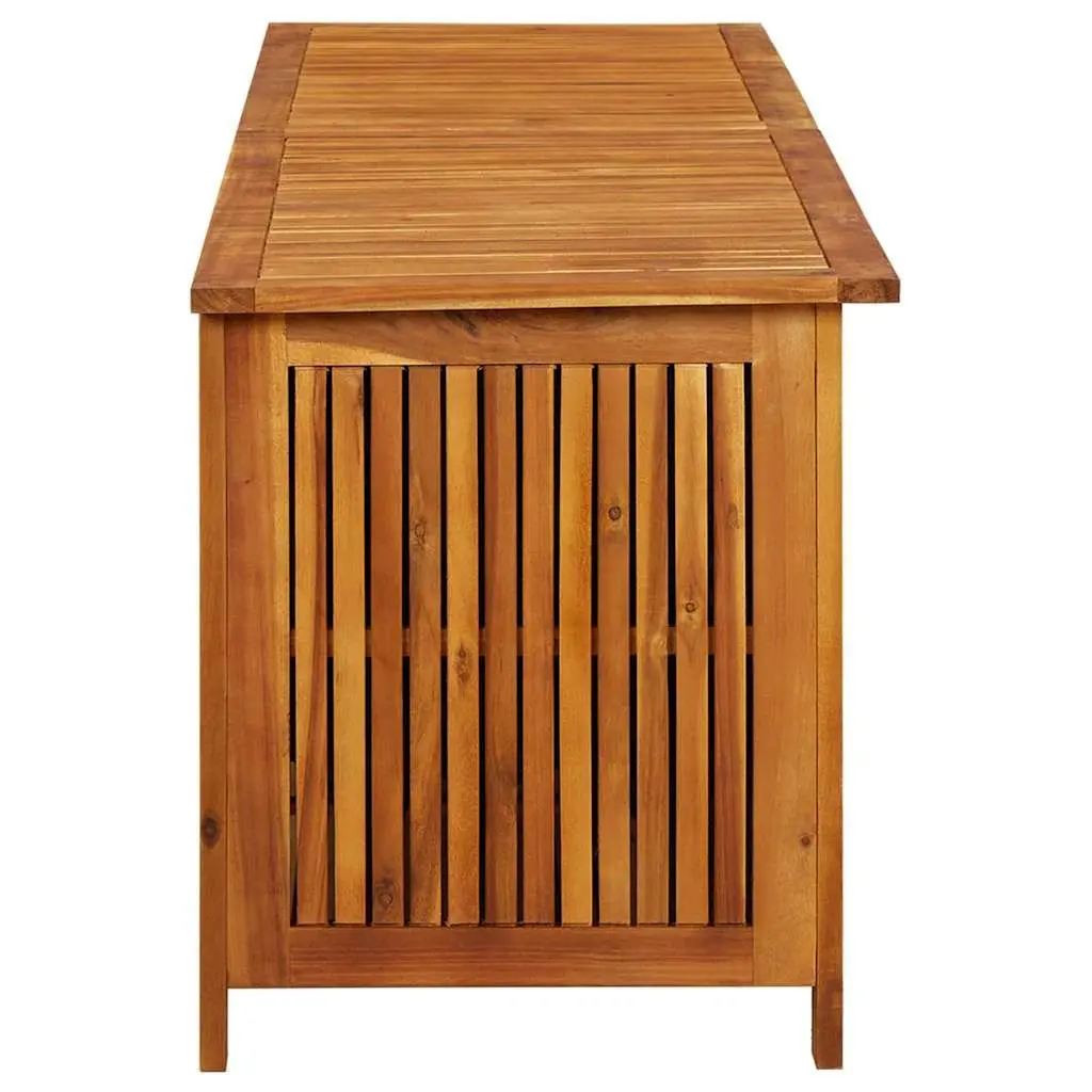 Garden Storage Box 175x50x58 cm Solid Wood Outdoor Furniture Cushion Pillow