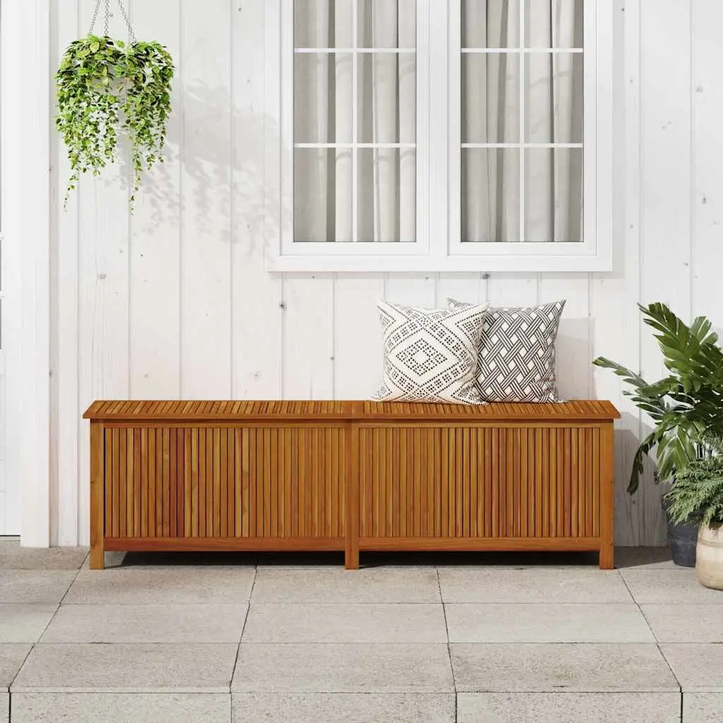 Garden Storage Box 200x50x58 cm for Outdoors