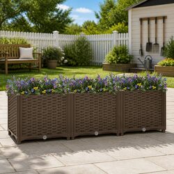 Compact and Deep Raised Garden Bed for Planting