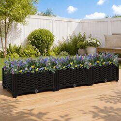Compact and Reliable Raised Garden Bed Planter