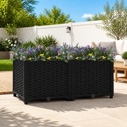 Compact and Effective Raised Garden Bed Planter