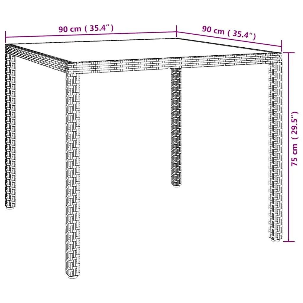 Garden Table, Easy to Move