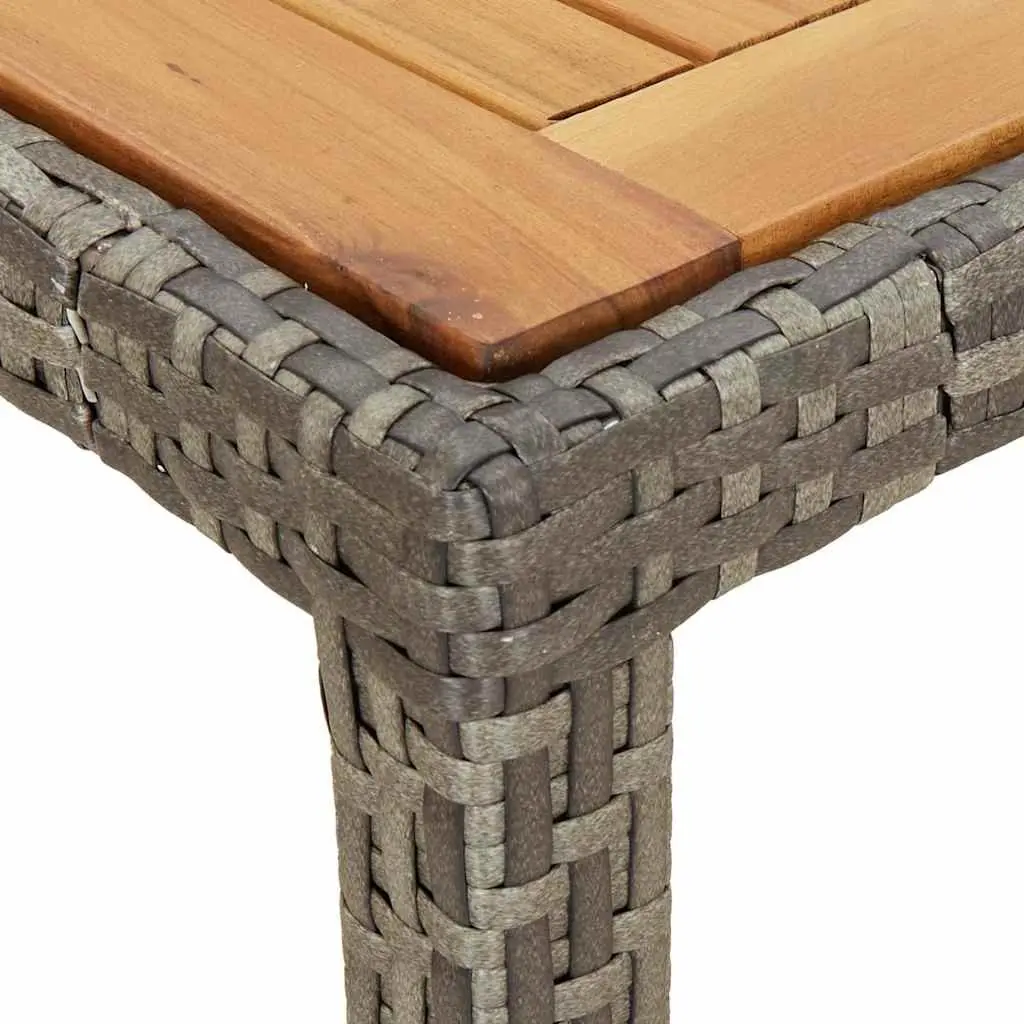 Garden Table 150x90x75cm Grey