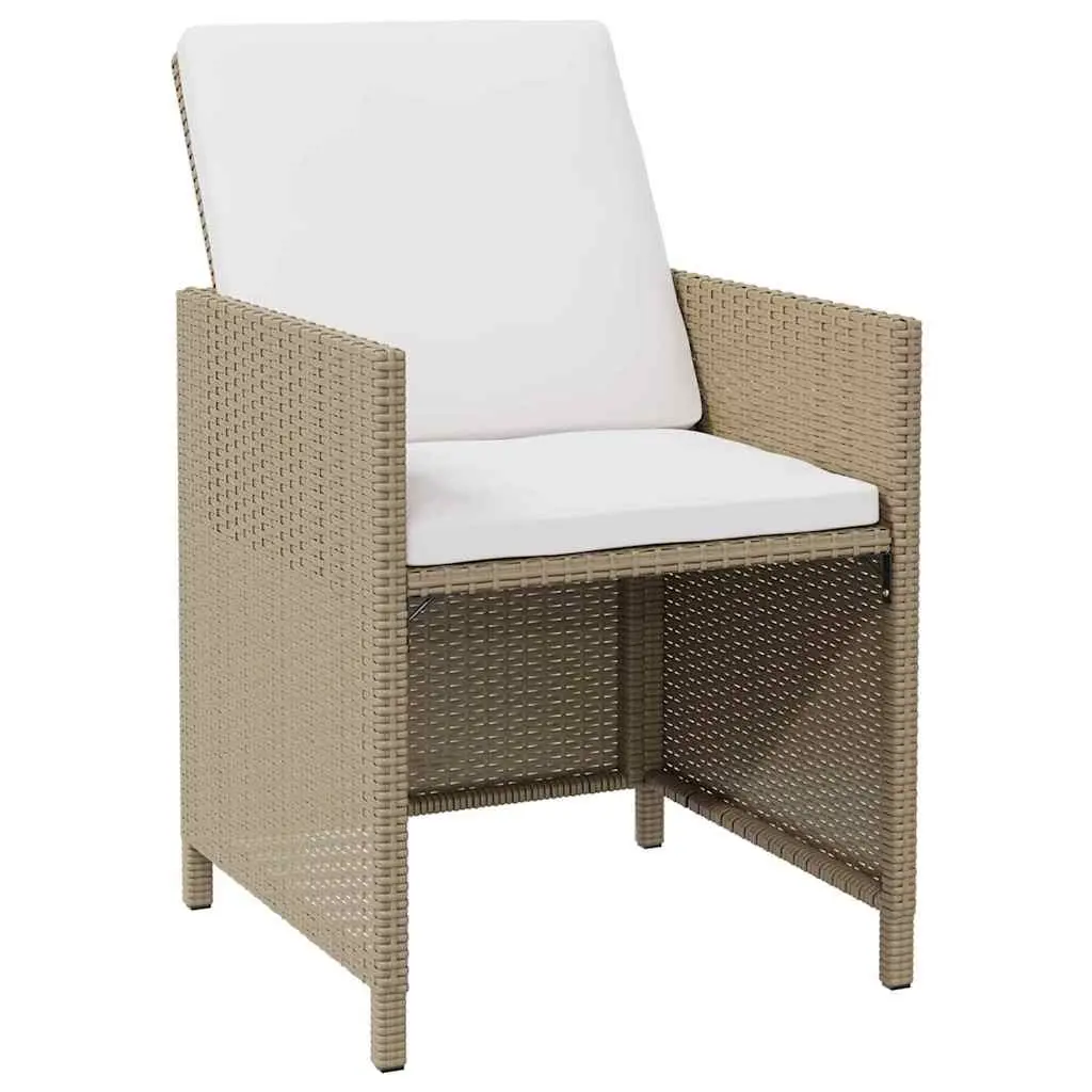 4-Piece Outdoor Chair Set with Cushions