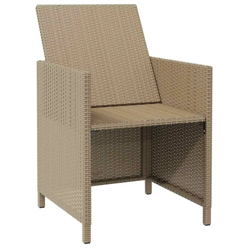 4-Piece Outdoor Chair Set with Cushions