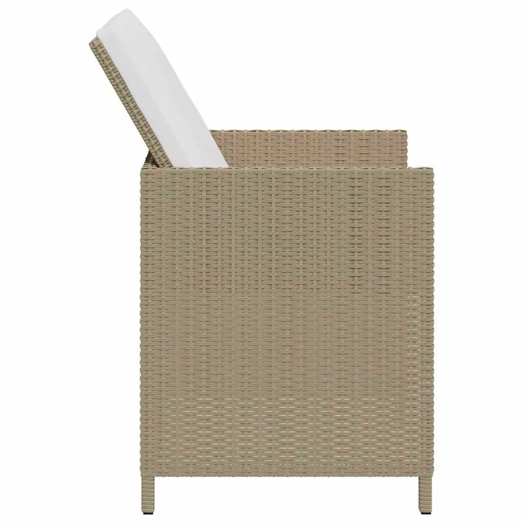 4-Piece Outdoor Chair Set with Cushions