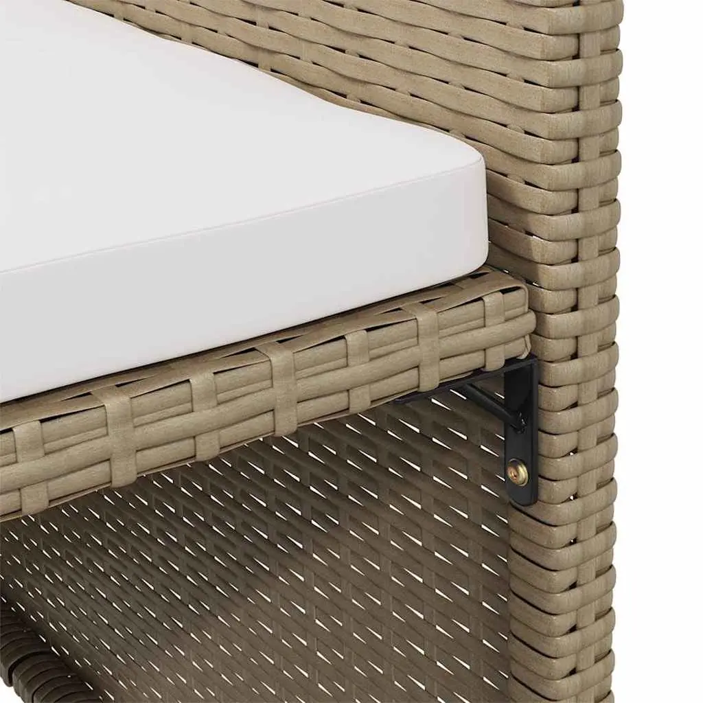 4-Piece Outdoor Chair Set with Cushions