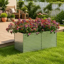 Raised Garden Bed 160x80x77 cm