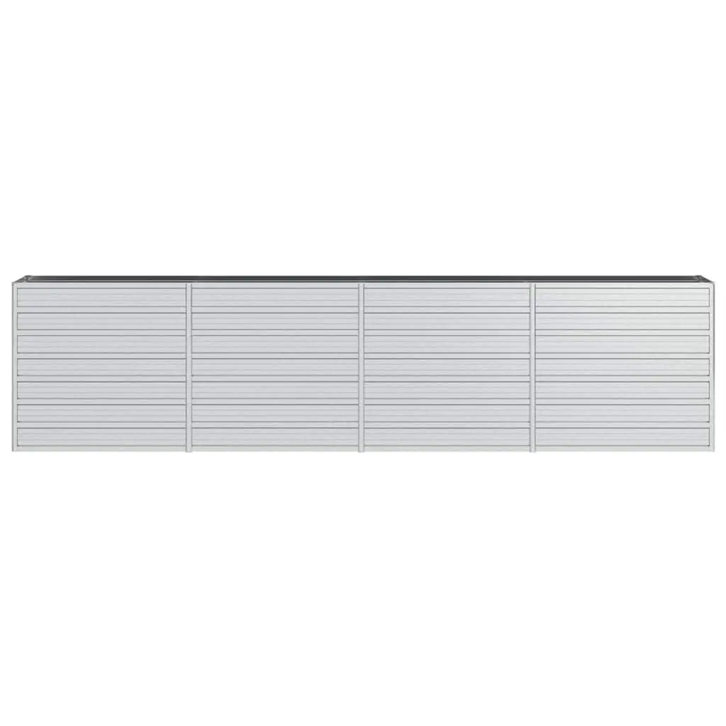 Galvanized Steel Raised Garden Bed Planter Box Outdoor Patio Vegetables Flowers