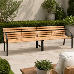 Twin Garden Bench 241cm: Quality Outdoor Seating