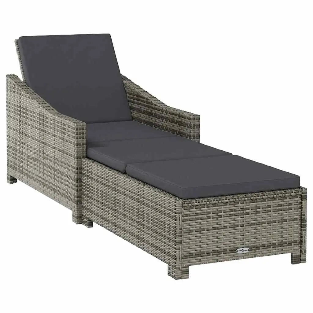 Grey Sun Lounger