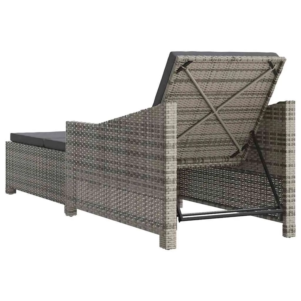 Grey Sun Lounger