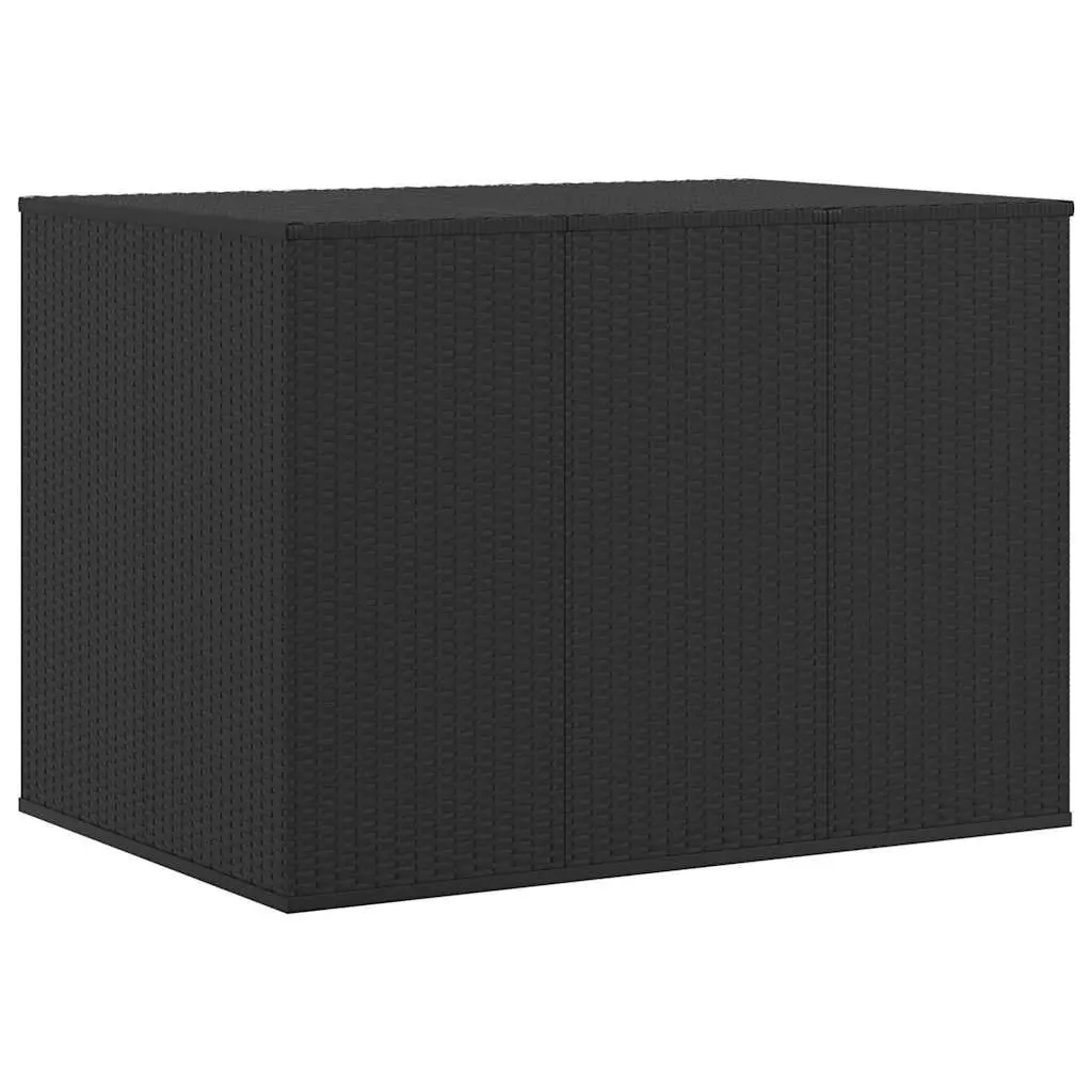 Garden Cushion Storage Box Outdoor Patio Furniture PE Rattan Weather Resistant
