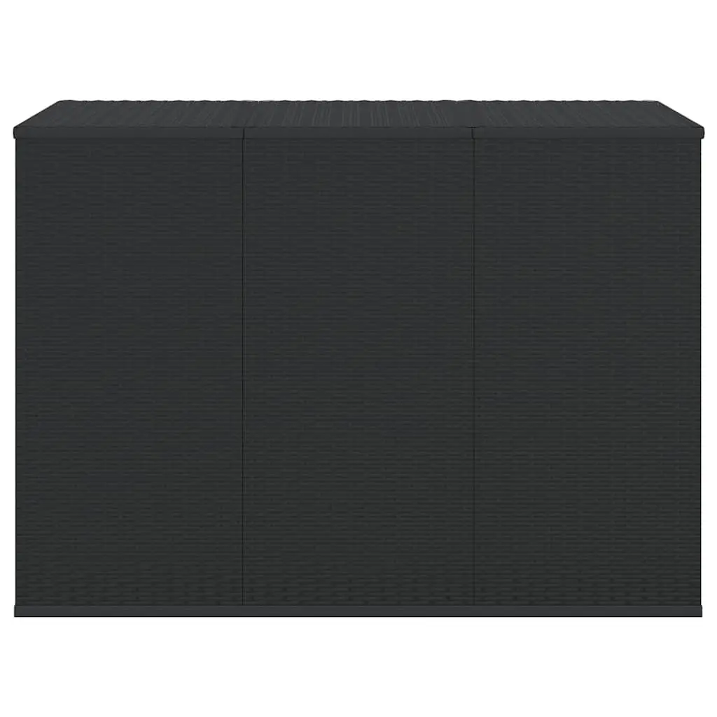 Garden Cushion Storage Box Outdoor Patio Furniture PE Rattan Weather Resistant