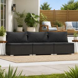 Modular 3-Seater Sofa: Lightweight and Stylish