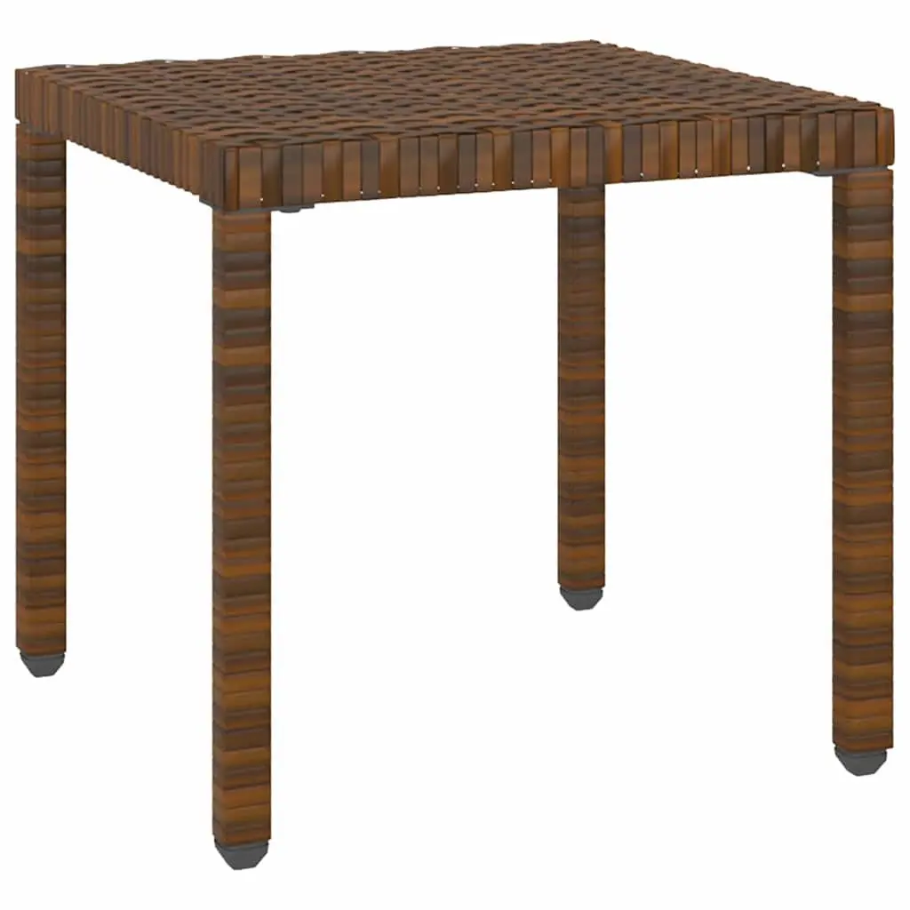 Brown Sun Loungers with Table