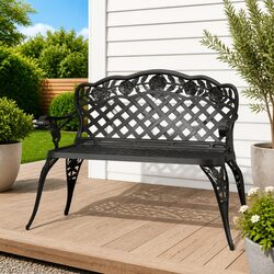 108cm Garden Bench: Durable and Elegant Outdoor Seating