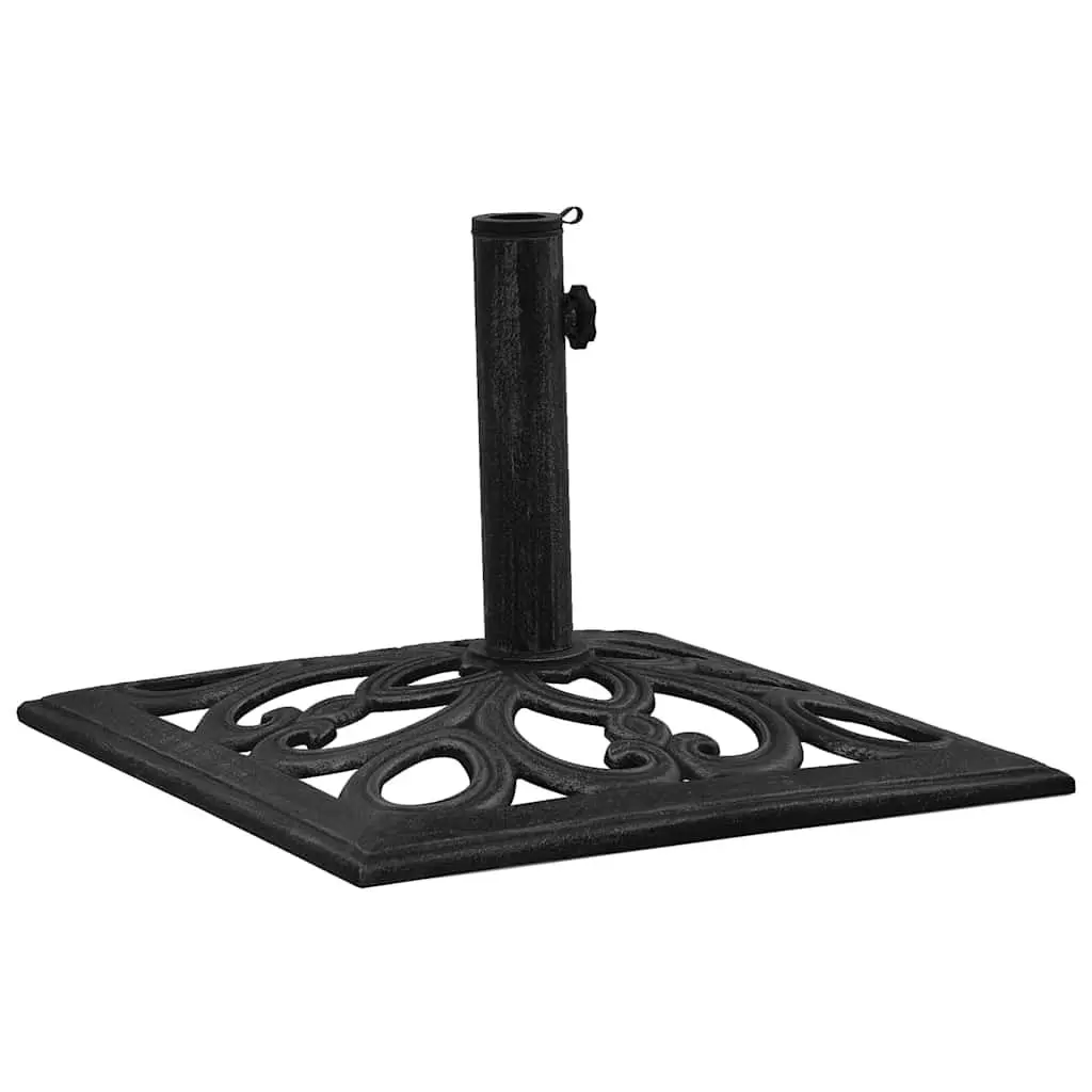 Umbrella Base Cast Iron Black Heavy Duty Outdoor Garden Patio Stand