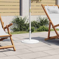 Sturdy White Umbrella Base for Your Outdoor Experience