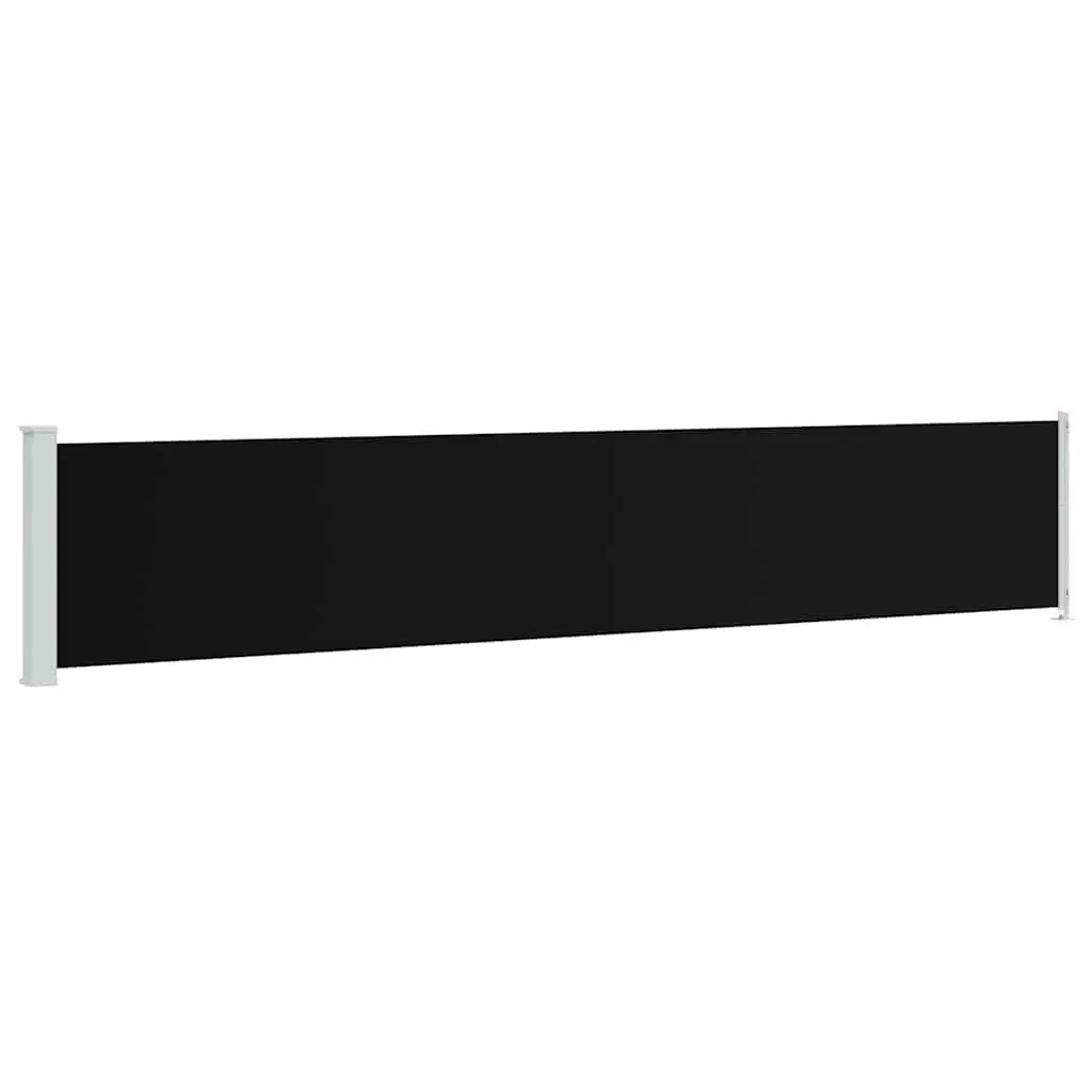 Patio Retractable Side Awning 117x600cm Screen Privacy Shade Outdoor Garden