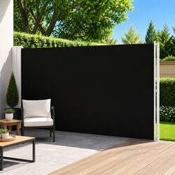 Compact Retractable Side Awning 220x600cm for Outdoors