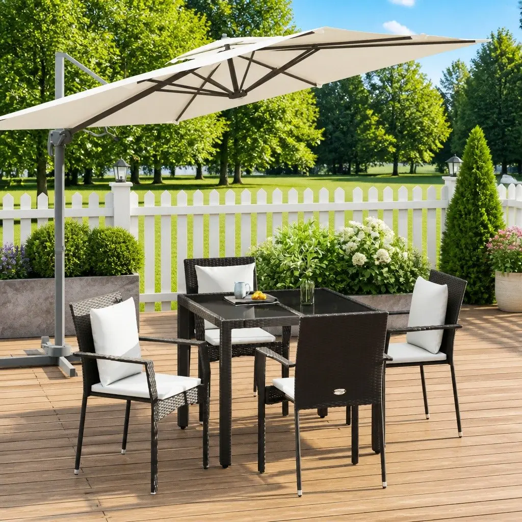 5 Piece Outdoor Dining Set