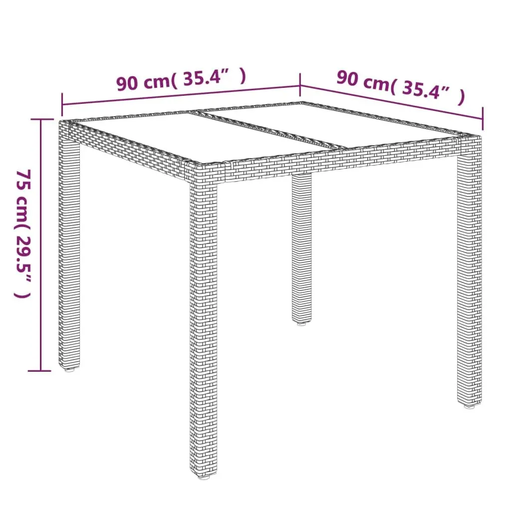 5 Piece Outdoor Dining Set