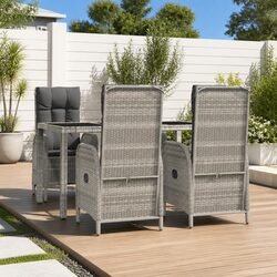 Concise 5 Piece Garden Dining Set Overview