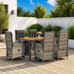 7 Piece Outdoor Dining Set: Stylish and Durable