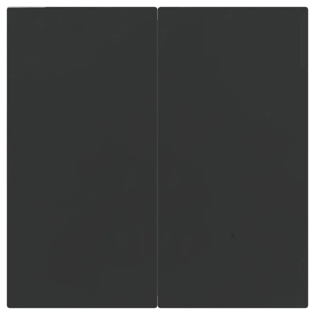 Garden Dining Set Black 5 Piece Outdoor Furniture with Cushions