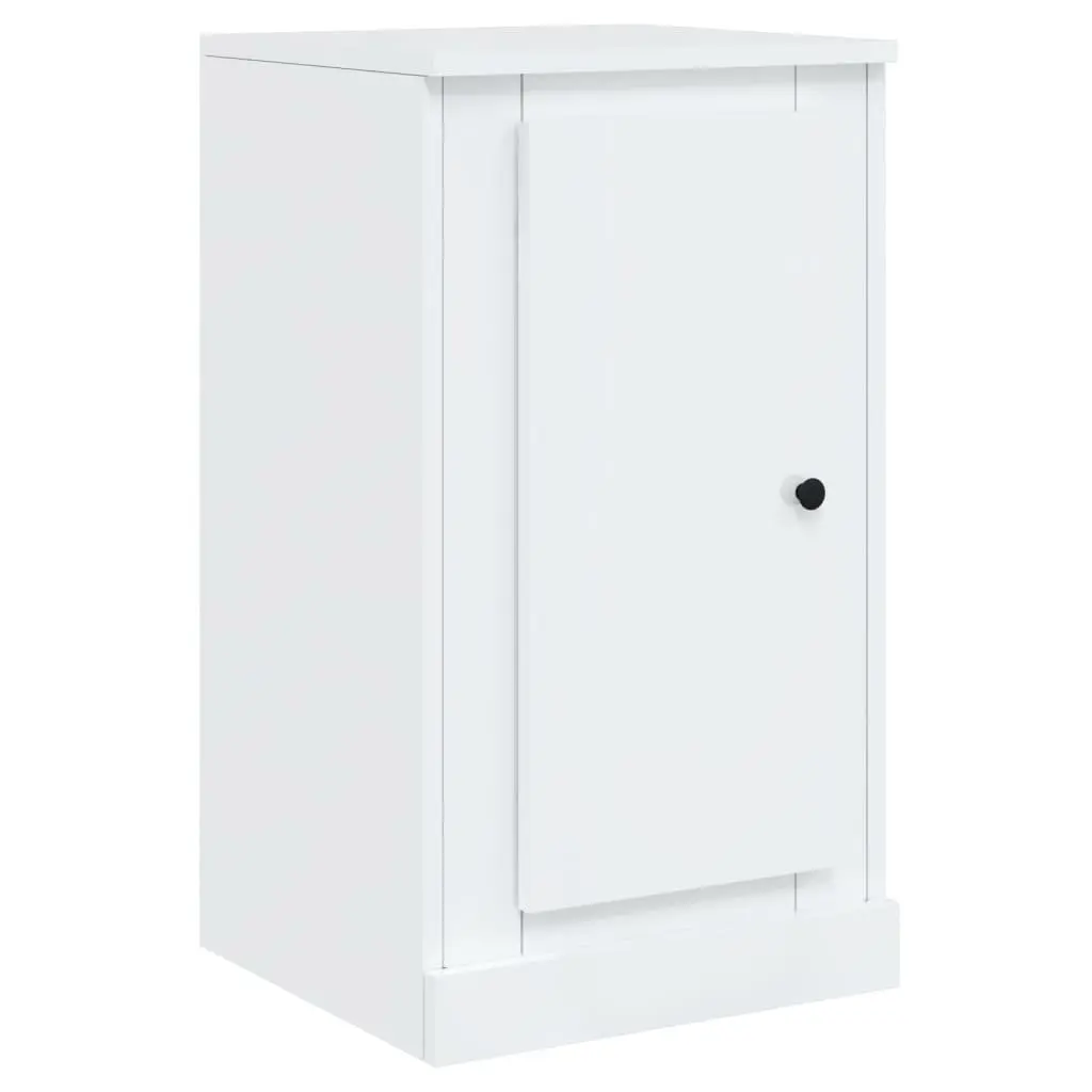 White High Gloss Sideboards 3 Piece Set Storage Cabinet Buffet Furniture