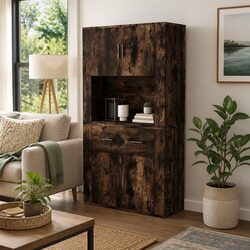 Compact and Modern Highboard Sideboard Design