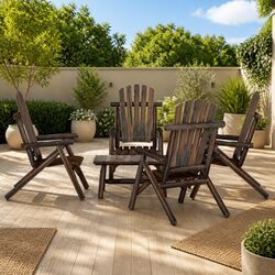 5-Piece Outdoor Lounge Set: Comfortable and Durable