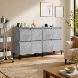 Compact Grey Sideboard Cabinets for Storage