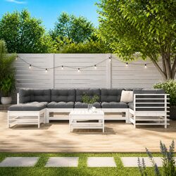 Concise Overview of 8-Piece Garden Lounge Set