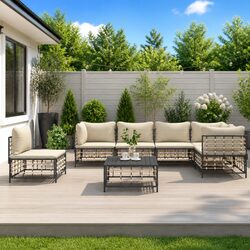 Your Perfect 7-Piece Garden Lounge Set Awaits