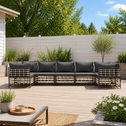 7 Piece Garden Lounge Set: Quality You Can Count On