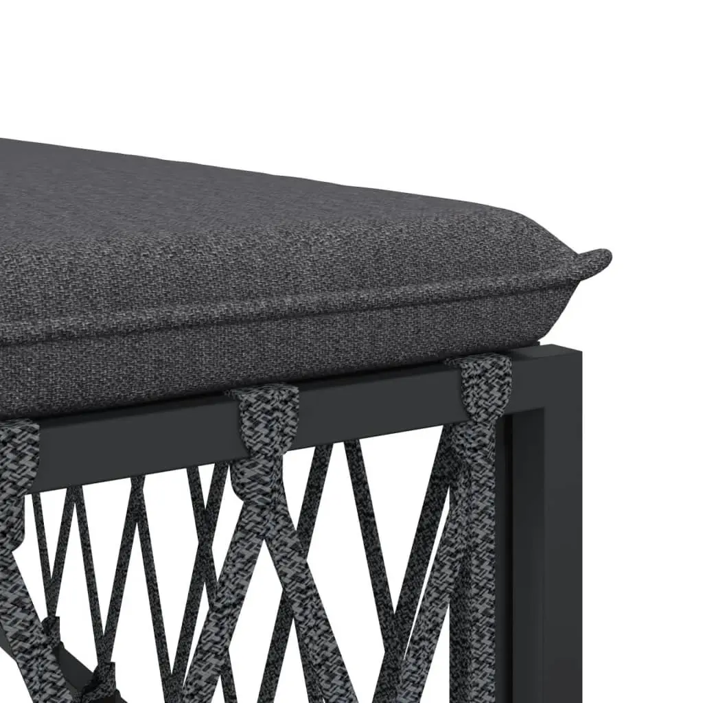 Garden Lounge Set 6 Piece Outdoor Furniture Sectional Sofa with Cushions