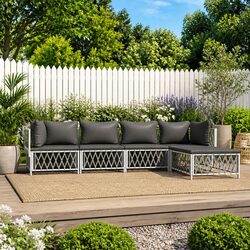 5-Piece Outdoor Lounge Set: Style Meets Comfort