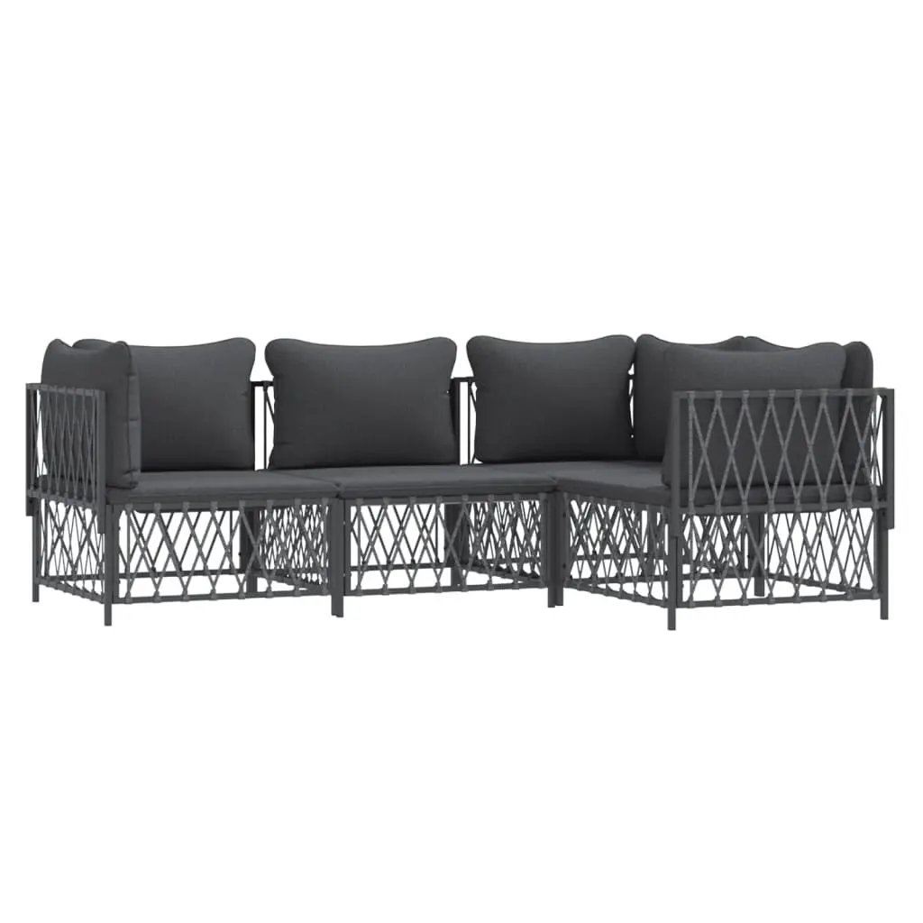 Garden Lounge Set, 4 Pieces