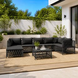 Concise Overview of 8-Piece Garden Lounge Set