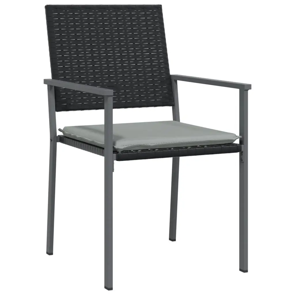 Garden Dining Set 3 Piece Outdoor Furniture Patio Table Chair with Cushions