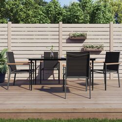 Compact 5-Piece Outdoor Dining Set with Stylish Design