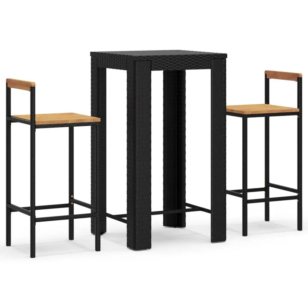 3 Piece Garden Bar Set
