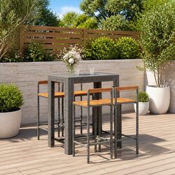 5-Piece Garden Bar Set: Compact and Reliable
