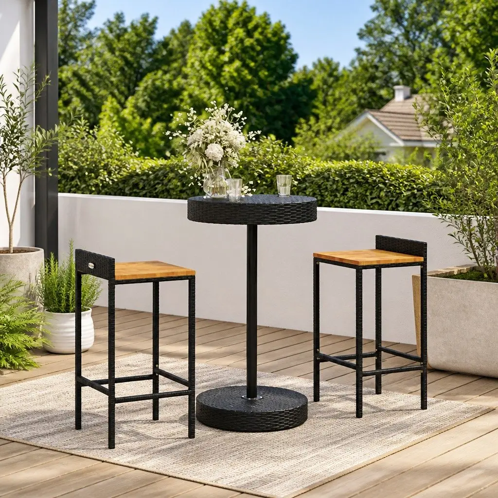 3-Piece Garden Bar Set