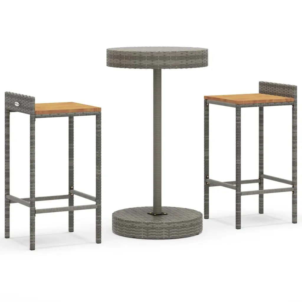 Grey Garden Bar Set
